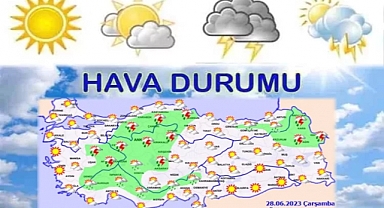 Bayramın 1. günü yurtta hava nasıl olacak?