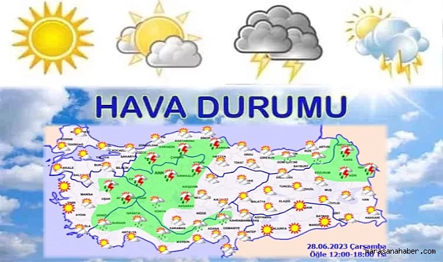 Bayramın 1. günü yurtta hava nasıl olacak?