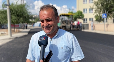 Büyükşehir Erkenez’in Ana Caddesini Asfaltlıyor