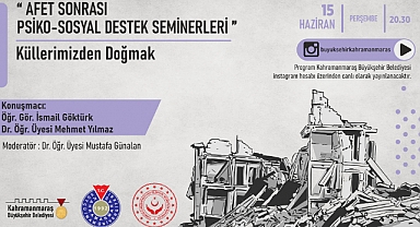 Büyükşehir'in Psiko-Sosyal Destek Seminerleri Devam Ediyor