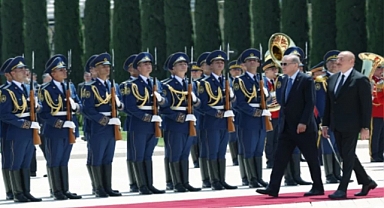 Cumhurbaşkanı Erdoğan Azerbaycan’da
