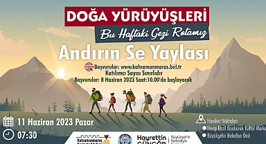 Doğa Yürüyüşleri’nin Bu Haftaki Rotası Andırın Se Yaylası