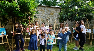 Edebiyat Şehri Kahramanmaraş’ta Çocuklar “Renklerim ve Düşlerim” Etkinliğini
