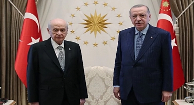 Erdoğan Bahçeli ile bir araya geldi