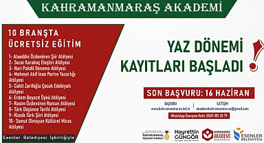 Kahramanmaraş Akademi’de Yaz Dönemi Kayıtları Başladı