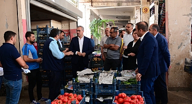 “Sebze Meyve Halinde Faaliyetler Aksamadan Sürüyor”