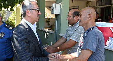 Başkan Güngör, 15 Temmuz Şehidi Niyazi Ergüven’in Ailesini Ziyaret Etti