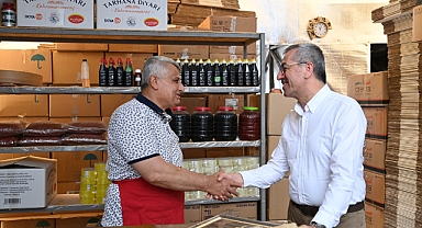 Başkan Güngör, Toptancı Gıda Esnafını Ziyaret Etti