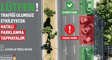 Binevler Bölgesinde Yatay Parklanmaya Dikkat!
