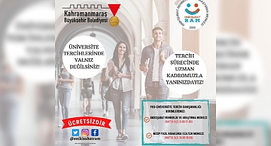 Büyükşehirden, Üniversite Tercihlerine Tercih Desteği
