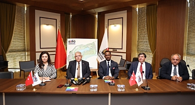 Gambiya Büyükelçisi'nden Kahramanmaraş'a EXPO 2023 ziyareti