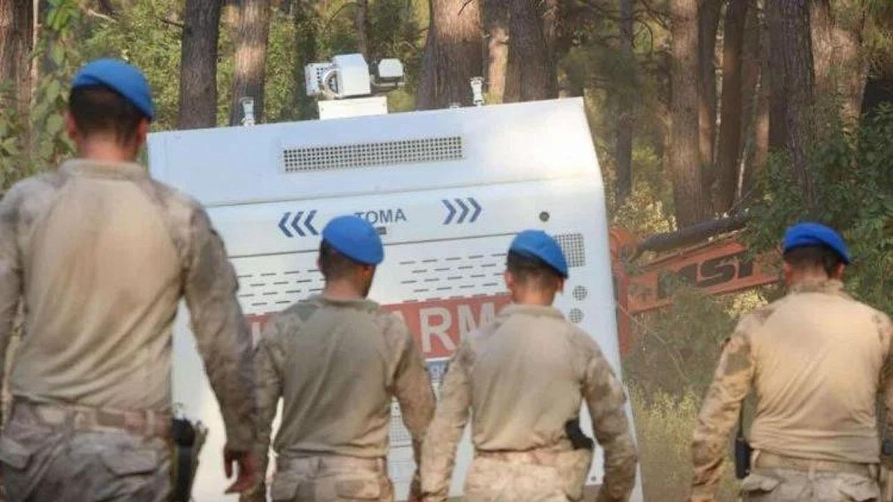 Jandarma'dan 'Akbelen' açıklaması!