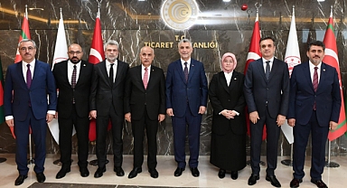 Kahramanmaraş Heyeti Ticaret Bakanı Bolat’ı Ziyaret Etti