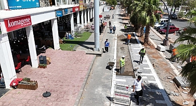 Necmettin Erbakan Bulvarı’nda Yenileme Çalışmaları Sürüyor