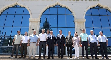 Rektör Bakan, Başkan Okumuş'u Ziyaret Etti