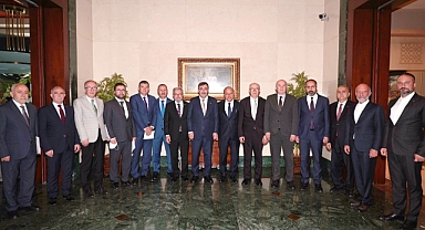 Rektör Yasım’dan Cumhurbaşkanı Yardımcısı Cevdet Yılmaz'a Ziyaret