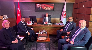 Rektör Yasım Kahramanmaraş Milletvekilleri ile Bir Araya Geldi