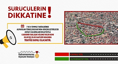Sürücülerin Dikkatine!