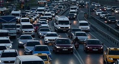 Yılın ilk yarısında 1 milyonu aşkın araç trafikte