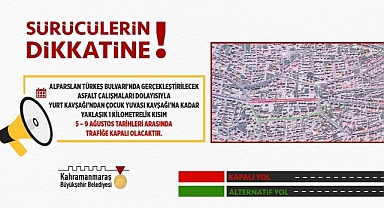 Alparslan Türkeş Bulvarı’nda Üçüncü Etap Başlıyor!