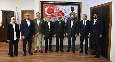 Başkan Güngör’den Vali Ünlüer ve Başsavcı Tiryaki’ye Hayırlı Olsun Ziyareti