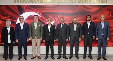 Başkan Güngör, İl Emniyet Müdürü Gökduman’a Hayırlı Olsun Ziyaretinde Bulundu