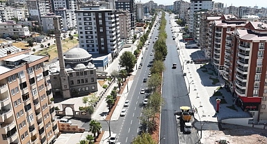 Binevler’de Caddeler Yenileniyor