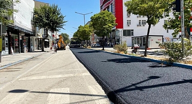 Elbistan’daki Azerbaycan Caddesi Yenileniyor
