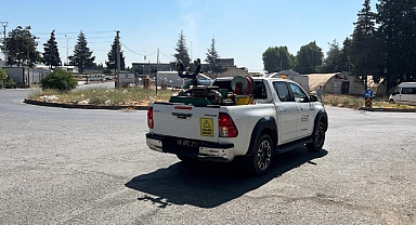 Kahramanmaraş’ta ilaçlama çalışmaları devam ediyor