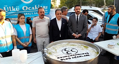 Kahramanmaraş Ülkü Ocakları’ndan Aşure İkramı