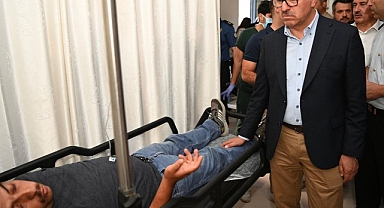 Başkan Güngör’den, Andırın’daki Kazada Yaralanan Vatandaşlara Ziyaret