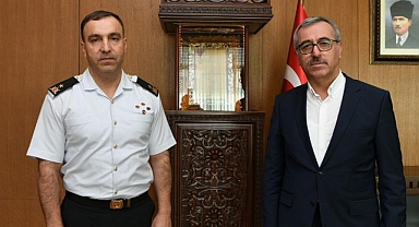 Başkan Güngör, İl Jandarma Komutanı İnan’ı Misafir Etti