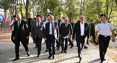 Başkan Güngör ve Vali Ünlüer, Şehirde Ziyaretlerini Sürdürüyor