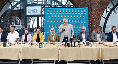 Başkan Mahçiçek; İlçe Teşkilatlarıyla Expo 2023 Sergi Alanında Bir Araya Geldi