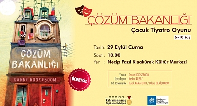 'Çözüm Bakanlığı' Gösterisi NFK'da Çocuklarla Buluşuyor