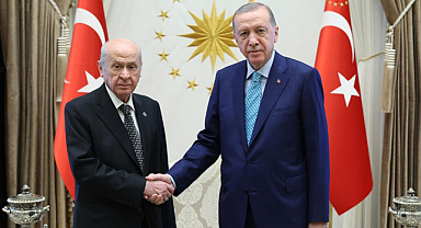 Cumhurbaşkanı Erdoğan, Bahçeli ile görüştü