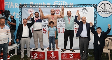 Dulkadiroğlu Bertiz Güreşleri Düzenlendi