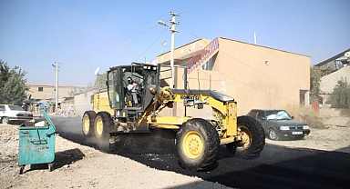 Dulkadiroğlu’ndan İstasyon Mahallesinde Asfalt Çalışması