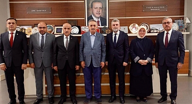 Kahramanmaraş Heyeti Başkentte Bir Dizi Ziyaret ve Temaslarda Bulundu