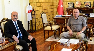 Kahramanmaraş İl Emniyet Müdürü Nurettin Gökduman, Rektör Yasım’ı Ziyaret Etti