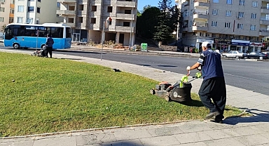 Kahramanmaraş’ta Yeşil Alanların Bakım ve Onarım Çalışmaları Sürüyor