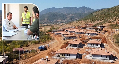 Türkoğlu'nda Köy Konutları Kıştan önce teslim edilecek