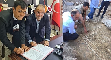 Afşin İlçesi’nde Tarihi Mozaikler Bulundu