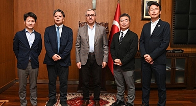 Başkan Güngör, Japon Heyetiyle Bir Araya Geldi