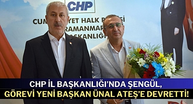 CHP İl Başkanlığı’nda Şengül, Görevi Yeni Başkan Ünal Ateş’e Devretti!