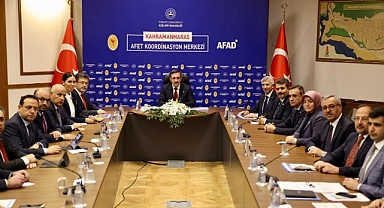 Cumhurbaşkanı Yardımcısı Yılmaz'la Yeni Kahramanmaraş'ın İnşa Süreçleri Değerlendirildi