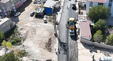 Darende Caddesi’nde Asfalt Yenilemeleri Tamamlanıyor