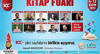 EXP 2023 Kitap Fuarı, 4 Kasım Cumartesi günü okurlarıyla buluşacak