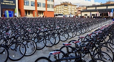 Gaziantep'te sıra öğretmenlerde... 40 bin öğretmene bisiklet dağıtılacak