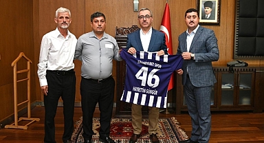 Güngör, Karaziyaret Spor Yönetimini Ağırladı